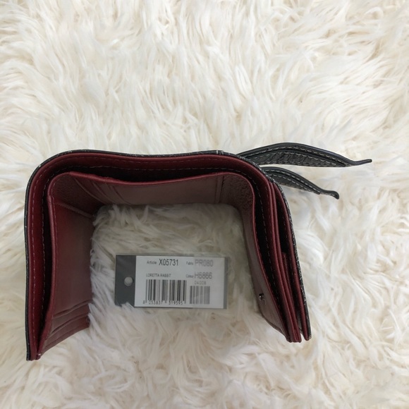 NWT:  DIESEL | Distressed Leather "Bunny" Wallet - Picture 7 of 9